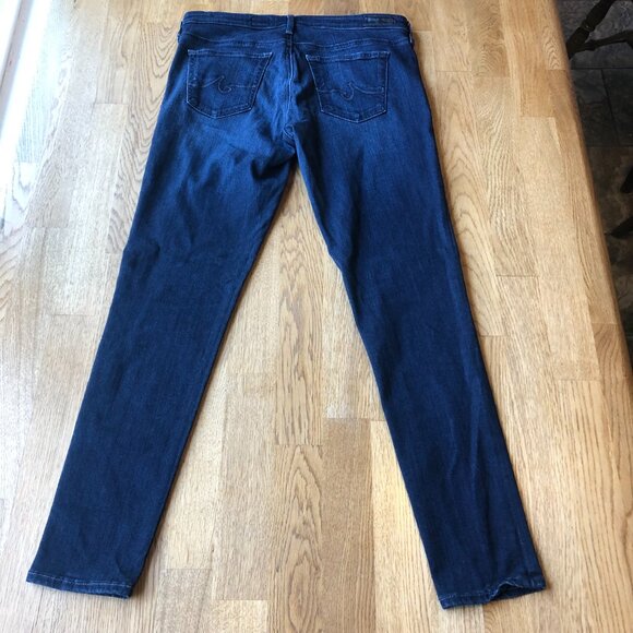 Adriano Goldschmied The Legging Ankle Jeans Dark Wash Size 29 Regular - Picture 3 of 10